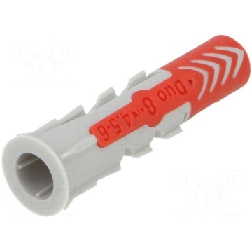 Plastic anchor | without screw | 8x40 | DUOPOWER |