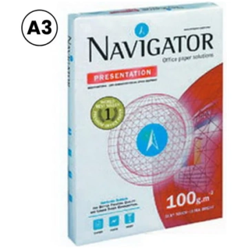 Biroja papīrs NAVIGATORS PREZENTĀCIJA, A3, 100 g/m