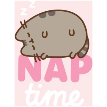 Flīsa sega 130x160 Pusheen Kitty Pink Carbotex