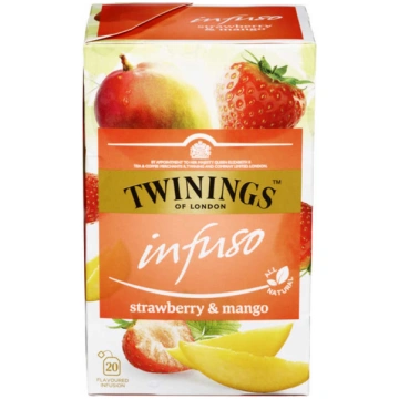 TWININGS zemeņu un mango augļu tēja