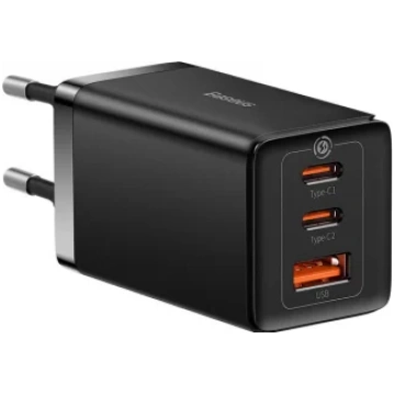 Lādētājs Baseus GaN5 Pro 65 W USB + 2 x USB-C