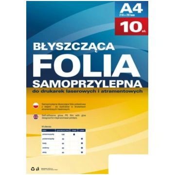 Argo Folija Printeriem Laserowych, A4, 10 gab. (43
