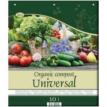 ORGANISKAIS KOMPOSTS UNIVERSĀLAIS 10 L Biohumus&So