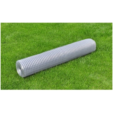 Sieta žogs, cinkots tērauds, kvadrāta, 1x25 m, sud