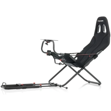 Foldable driving seat for a realistic racing exper