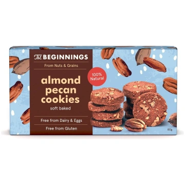 Cepumi THE BEGINNINGS Mandeļu pekanriekstu, 80g (4