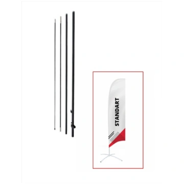 Pludmales karogu masts-STANDART m