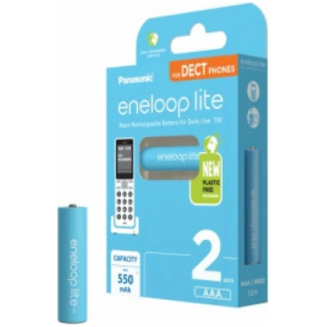 Panasonic Eneloop baterijos Lite AAA 550mAh-2BP Bo