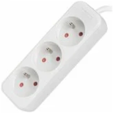 Lanberg PS0-03E-0150-W 1.5m White pagarinātājs PS0
