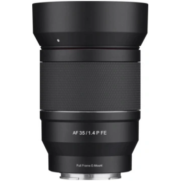 SAMYANG 35mm F1.4 AF P, E-mount pilna kadra objekt