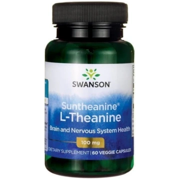 Swanson SWANSON L-teanīns 100 mg - 60 kapsulas