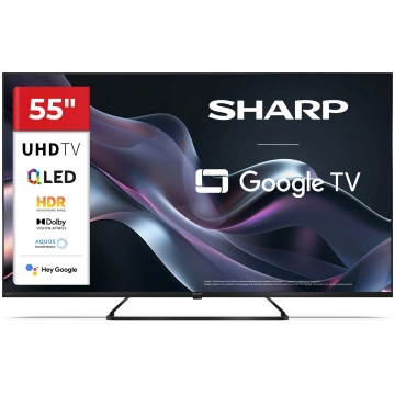 Televizors SHARP QLED 4K SMART TV, 55", 55HP6265E