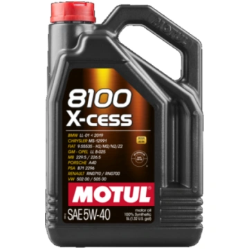 MOTUL 102870 5W-40 5l Motoreļļa