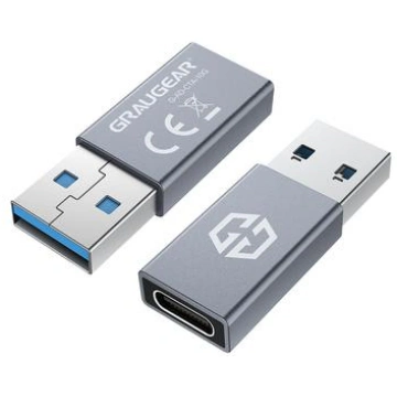 Graugear USB 3.2 Adapter Type-C zu Type-A 10 Gbit/