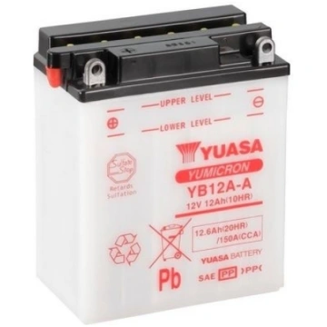 YUASA akumulatoru baterija yuasa, 12.6 ah, 12v, 13