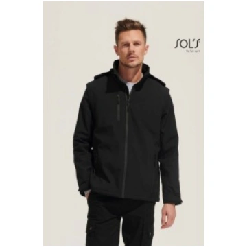 SOFTSHELL CON CAPPUCCIO E MANICHE REMOVIBILI FALCO