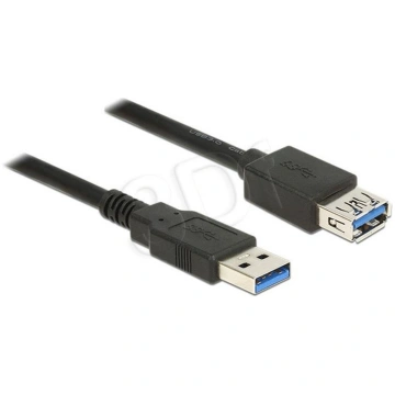 Cable USB 3.0 1.5m AM-AF black ( 85055 ) USB kabel