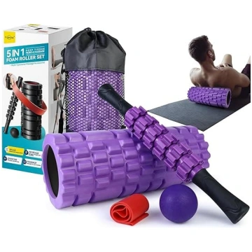 Krightlink 5-in-1 Foam Roller komplekts, augsta bl