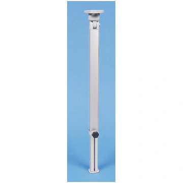 Folding table leg, silver - height 555 - 765 mm - 