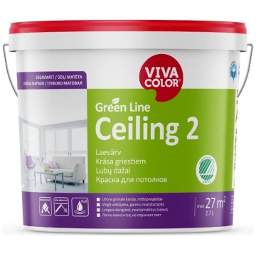 VivaColor PAINT GREEN LINE CEILING 2 A 2 7L 710006