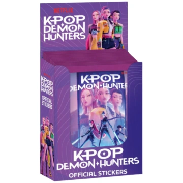 K-POP DEMON HUNTERS kolekcionējamas uzlīmes, 5 gab