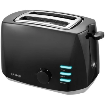 BROCK Tosteris, melns 800W Brock Electronics BT 10