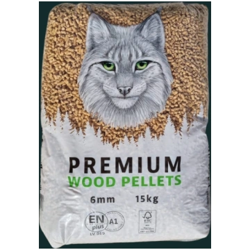 Premium Granulas 6mm Lūsēni (ENplus® A1 kvalitāte)