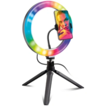 Telefona statīvs SBS 25cm Multicolour LED light TE