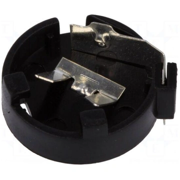 Socket | Mounting: THT,horizontal | Size: CR1220,D