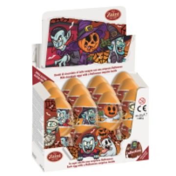 ZAINI Halloween piena šokolādes ola ar pārsteigumu