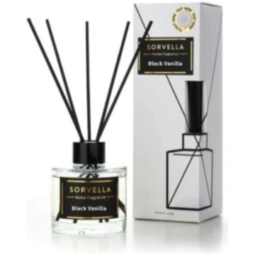 Sorvella mājas aromāti ar kociņiem, Black Vanilla 