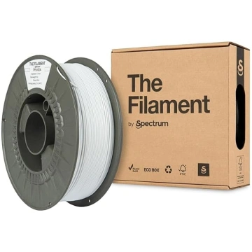 The Filament – TPU 82A filaments, 1,75 mm, balts, 
