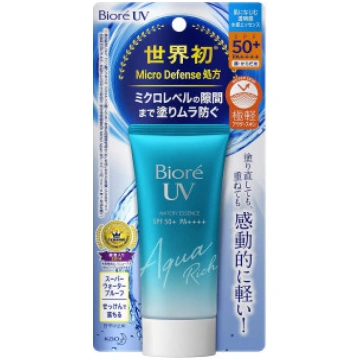 Biore UV Aqua Rich SPF 50+ aizsargājoša sauļošanās