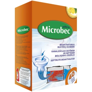 Microbec bioaktivators kanalizācijas akuļām un sep