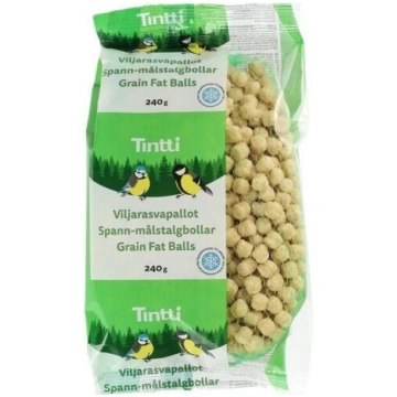 Graudaugu tauku bumbiņas putniem 240g 309368 Tintt