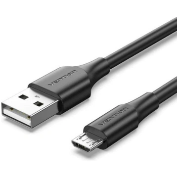 CABLE USB2.0 TO MICRO-B/2M BLACK CTIBH VENTION