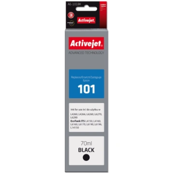 Activejet Ink AE-101BK Ink Bottle for Epson Printe