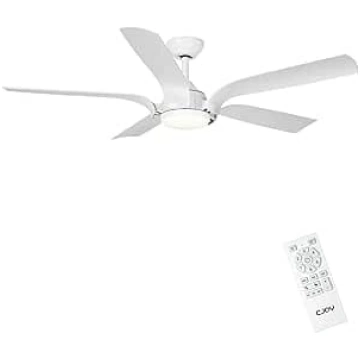 CJOY Griestu ventilators ar apgaismojumu, 142 cm b