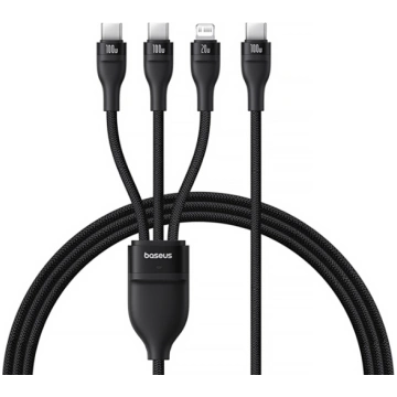 Baseus Flash Series 3 3in1 USB kabelis 1.5m 693217