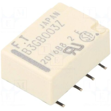 Relay: electromagnetic | DPDT | Ucoil: 3VDC | 2A |