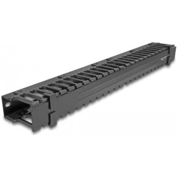 Delock Cable management panel with 3 openings, 19"