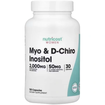 Nutricost, Women, Myo & D-Chiro Inositol, 120 Caps