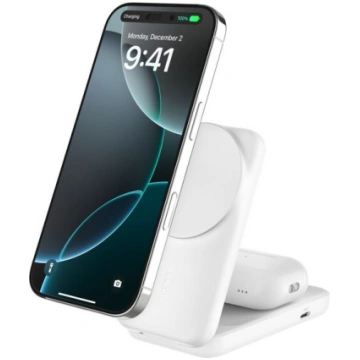 UltraCharge 25W Qi2 2in1 Magnētiskais Lādētājs + U