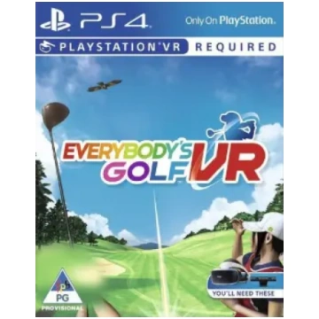 Everybody"s Golf VR PS4 PC spēle Playstation 4 žai