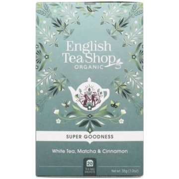 English Tea Sho Tēja Balta Kanēļa,matcha I Imbirem