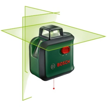 Krustveida lāzera nivelieris Bosch Advanced Level 