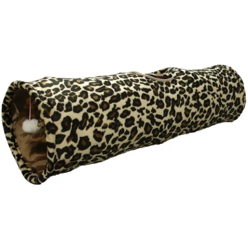 Tunelis kaķiem Flamingo Leopard 507667, brūna krās