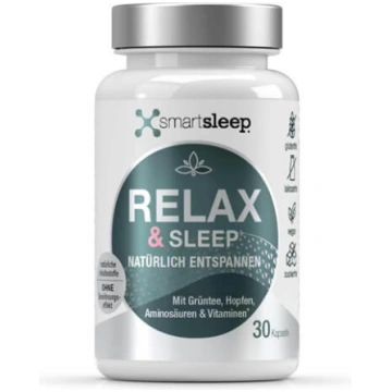 Vitamīni miegam SMARTSLEEP RELAX & SLEEP, 30 kapsu