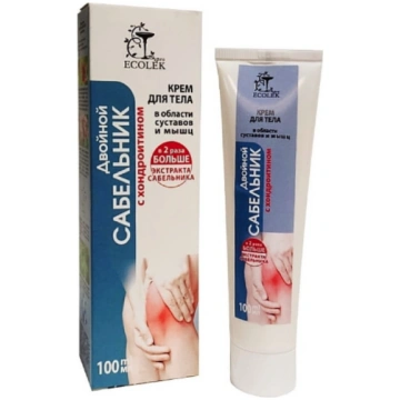 Krēms "Ecolek DVOJNOJ SABEĻNIK" ķermenim 100ml Vio