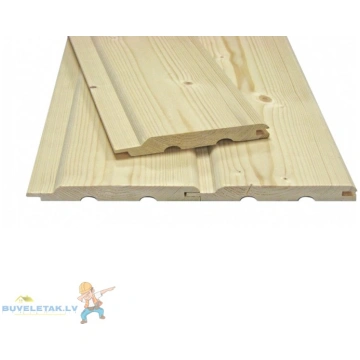 Apdares dēlis 12x120x3000mm 33956